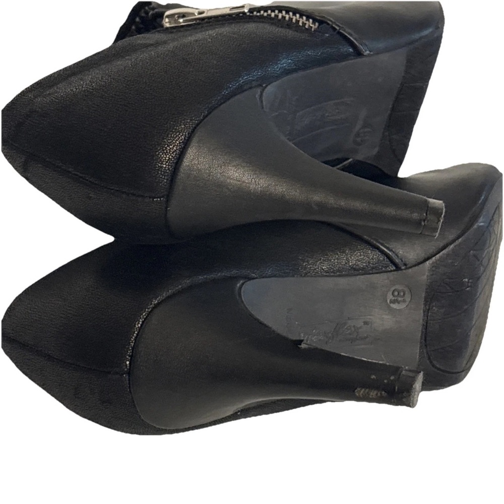 Dexflex Comfort Women's Black Zip Ankle 3 Inch Heel Boots Bootie Size 8.5 - Picture 6 of 15